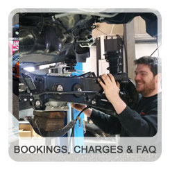 Bookings, Charges & FAQ's